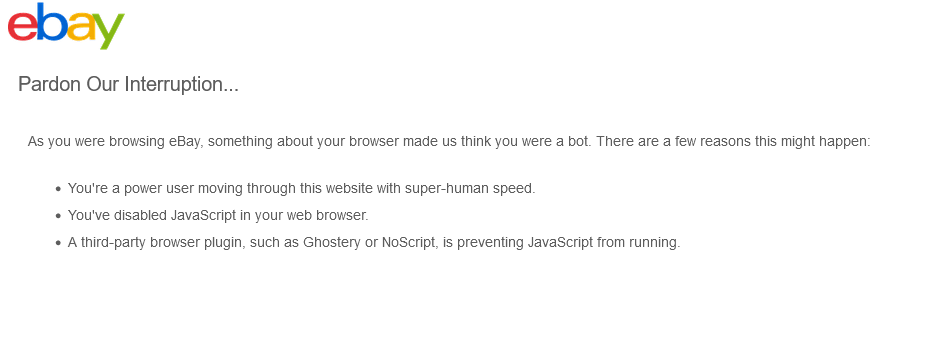 ebay bot detection