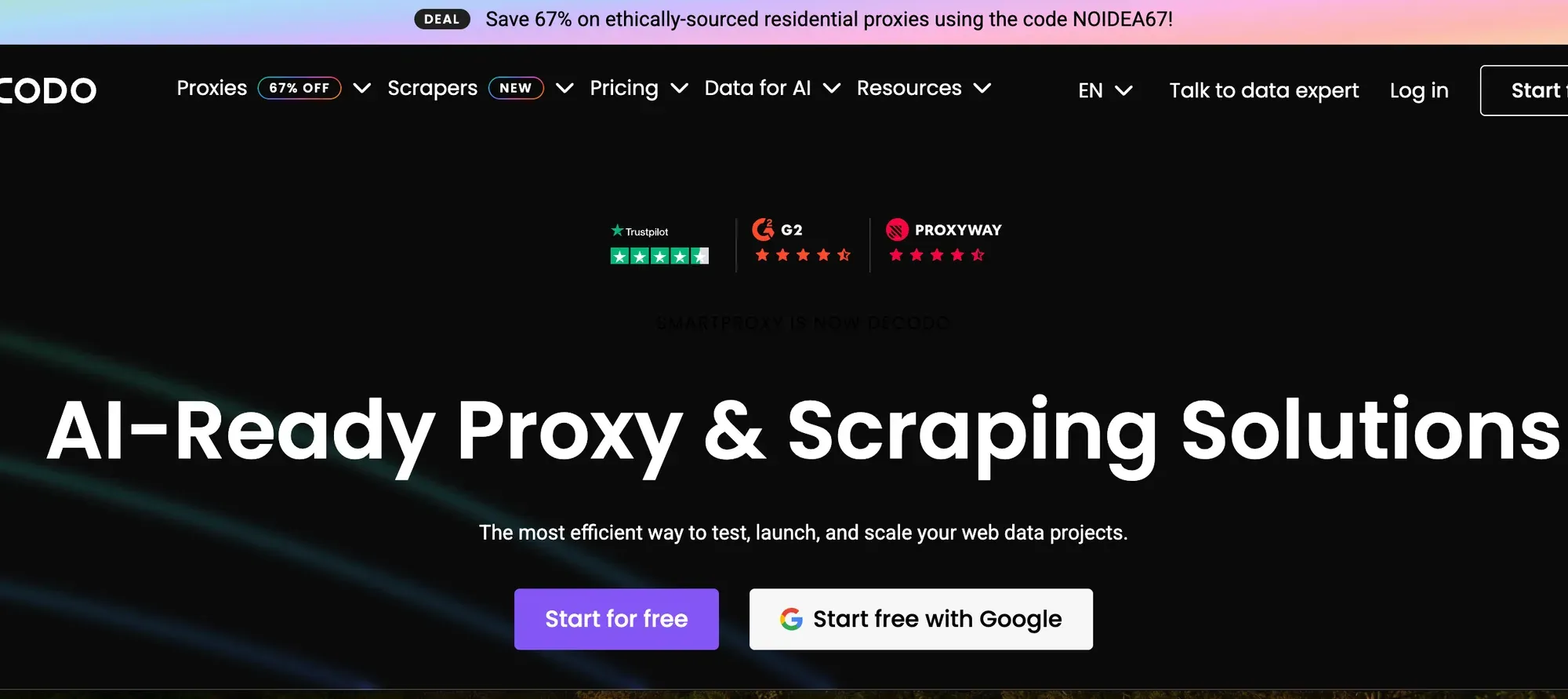 Decodo ex. Smartproxy